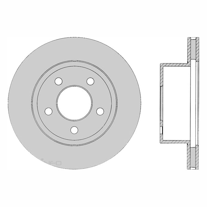 Protex Ultra Disc Rotor DR096