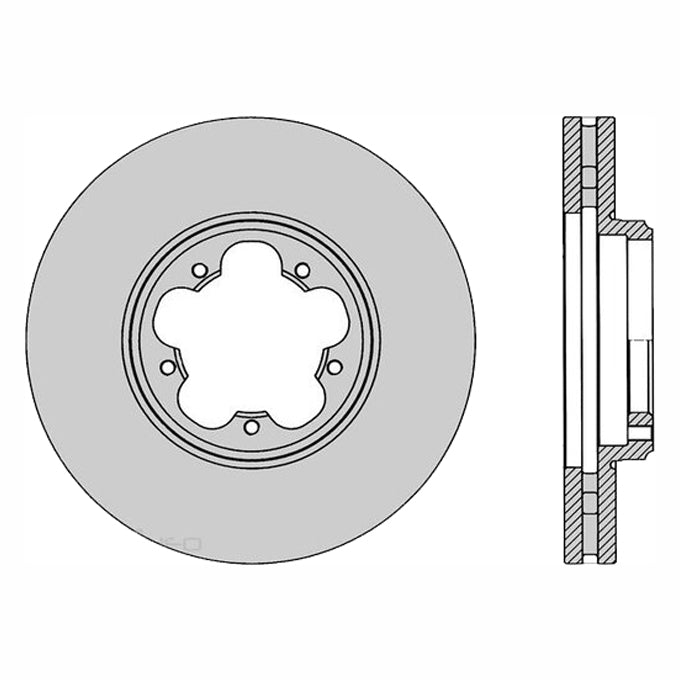 Protex Ultra Disc Rotor DR1021