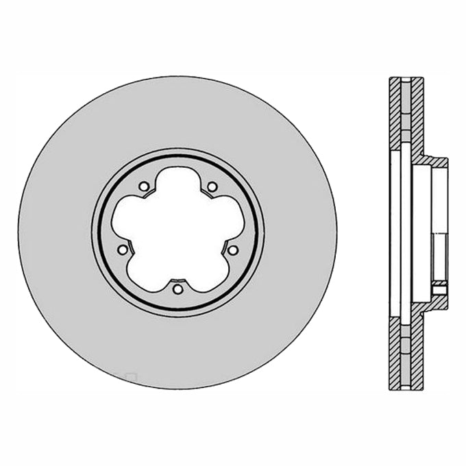 Protex Ultra Disc Rotor DR1028