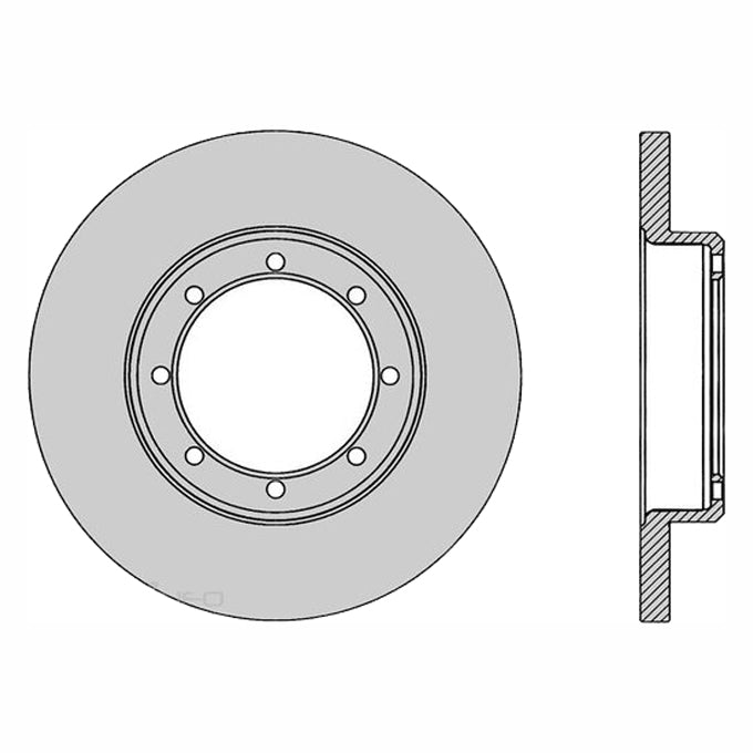 Protex Ultra Disc Rotor DR1045