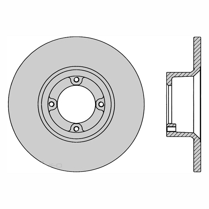 Protex Ultra Disc Rotor DR115