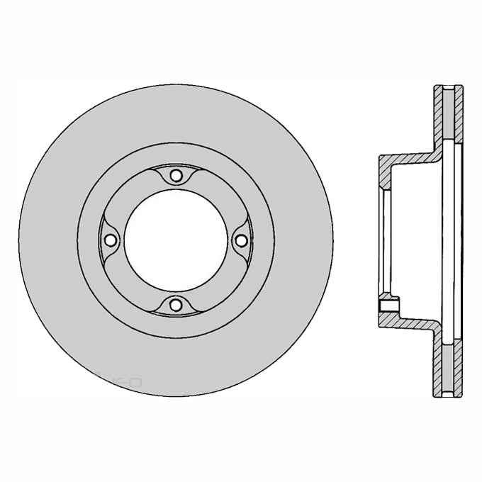 Protex Ultra Disc Rotor DR116