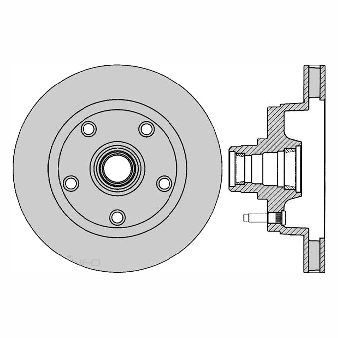 Protex Ultra Disc Rotor DR120