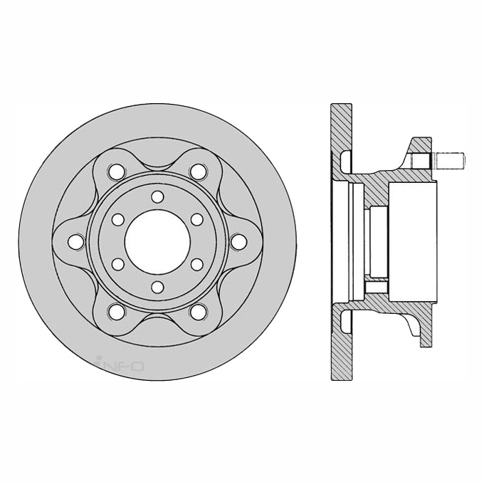 Protex Ultra Disc Rotor DR12042