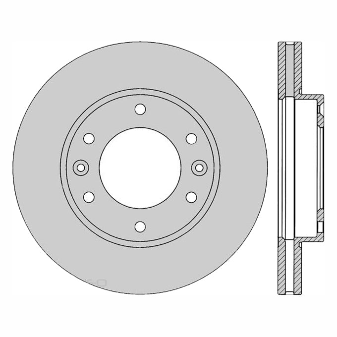 Protex Ultra Disc Rotor DR12539