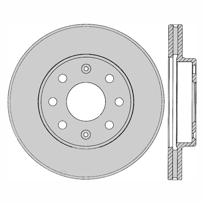 Protex Ultra Disc Rotor DR12555