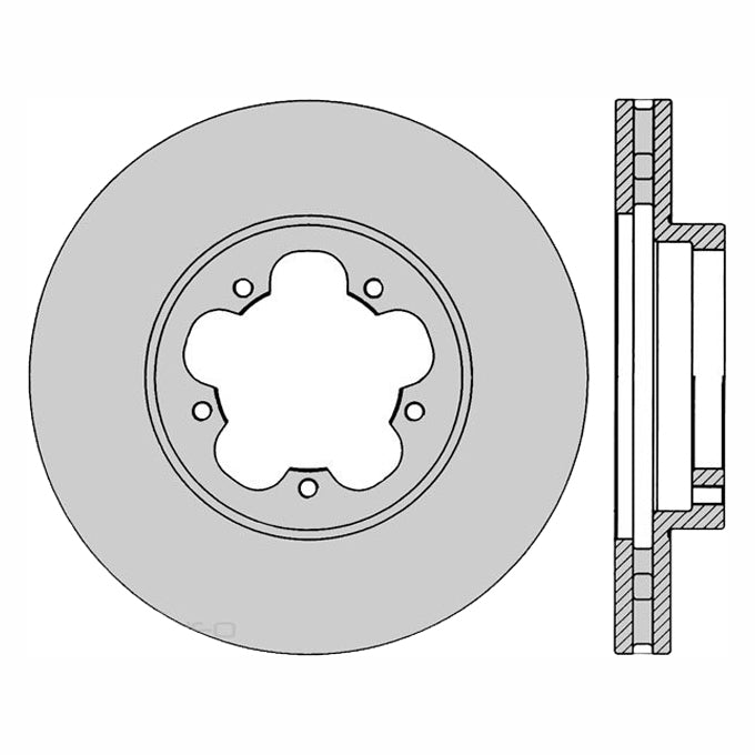 Protex Ultra Disc Rotor DR12617