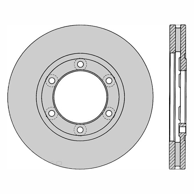 Protex Ultra Disc Rotor DR12655