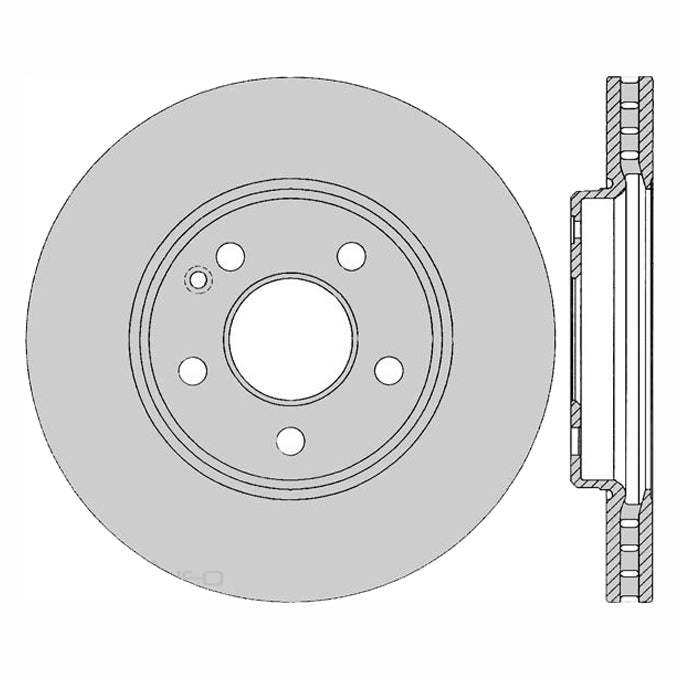 Protex Ultra Disc Rotor DR12725