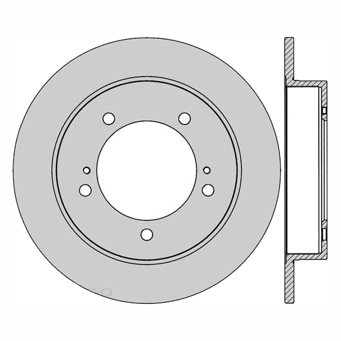 Protex Ultra Disc Rotor DR12836