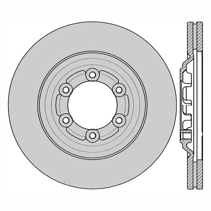 Protex Ultra Disc Rotor DR12909