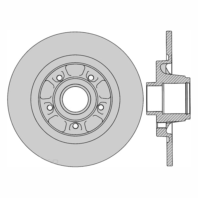 Protex Ultra Disc Rotor DR12916