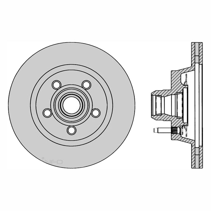 Protex Ultra Disc Rotor DR132