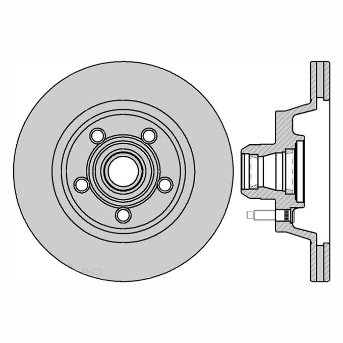 Protex Ultra Disc Rotor DR135