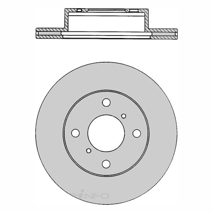 Protex Ultra Disc Rotor DR515