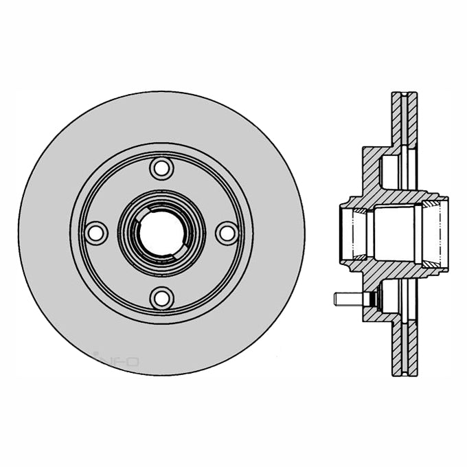 Protex Ultra Disc Rotor DR615