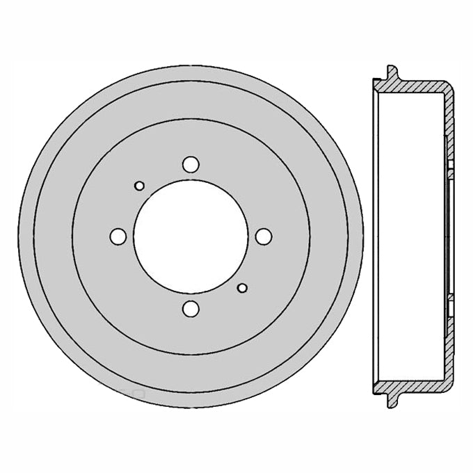 Protex Brake Drum DRUM1675
