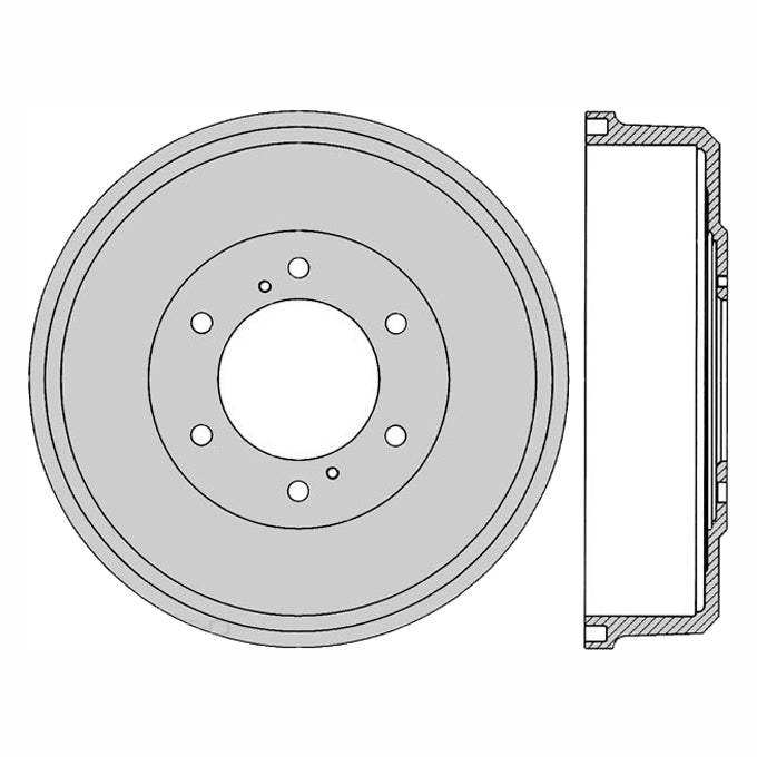 Protex Brake Drum DRUM1704