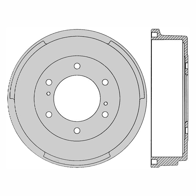 Protex Brake Drum DRUM1706