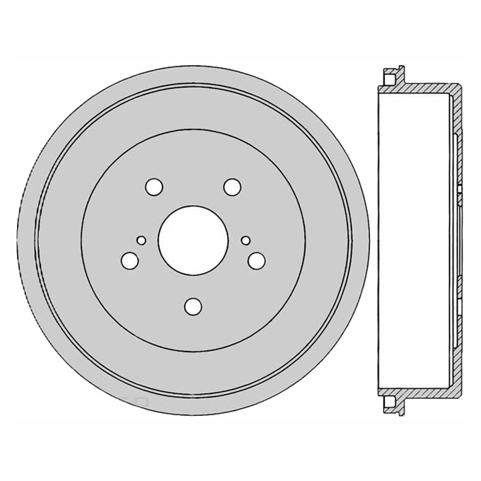 Protex Brake Drum DRUM1742
