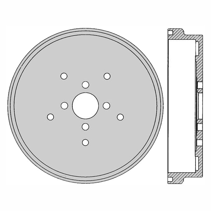 Protex Brake Drum DRUM1836