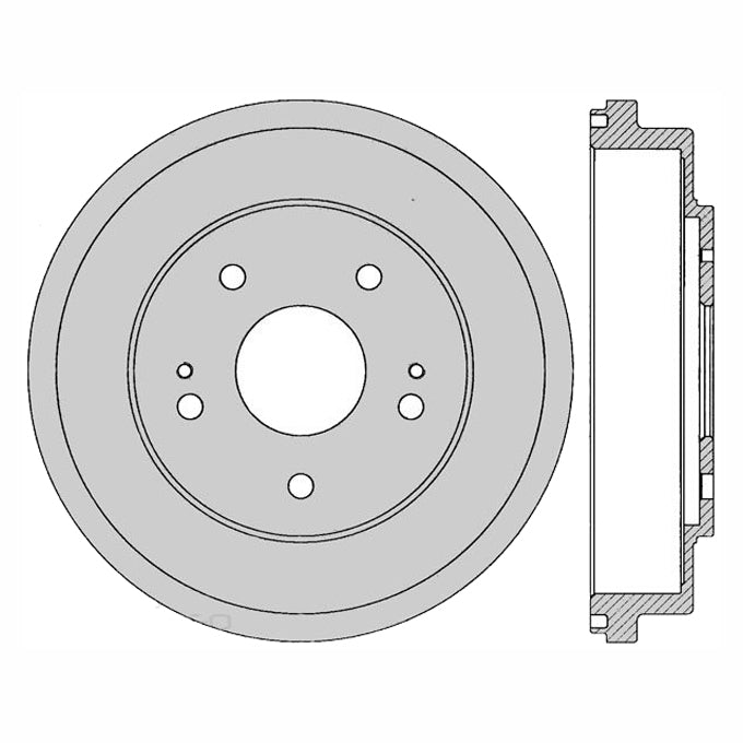 Protex Brake Drum DRUM4040