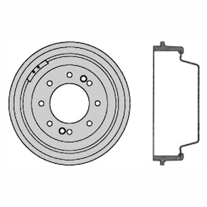 Protex Brake Drum DRUM4051