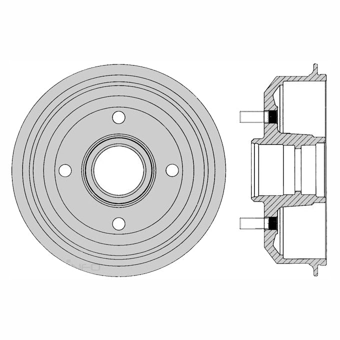 Protex Brake Drum DRUM4069