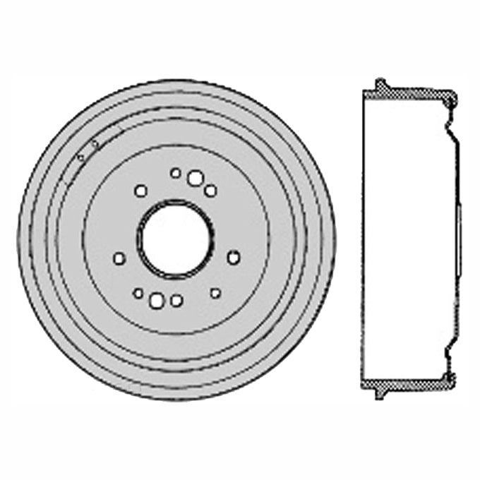 Protex Brake Drum DRUM4077
