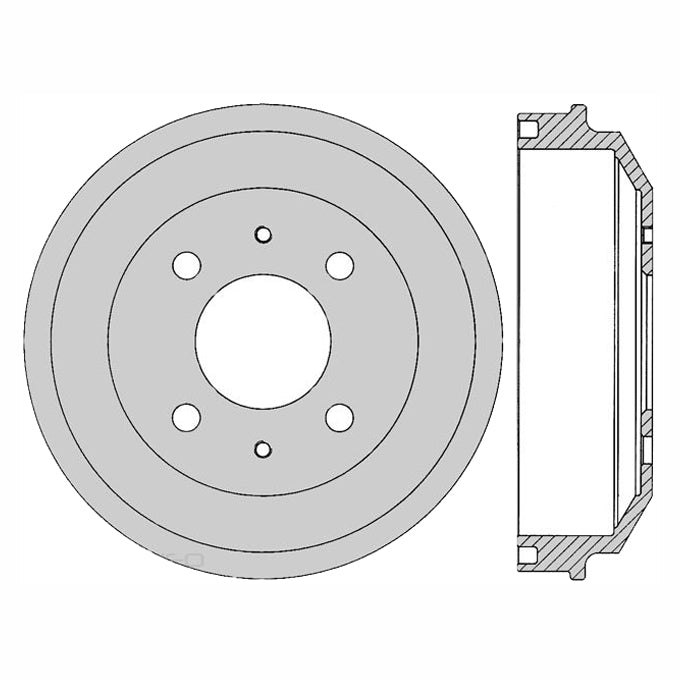 Protex Brake Drum DRUM4080