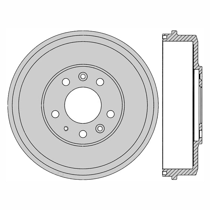 Protex Brake Drum DRUM4102