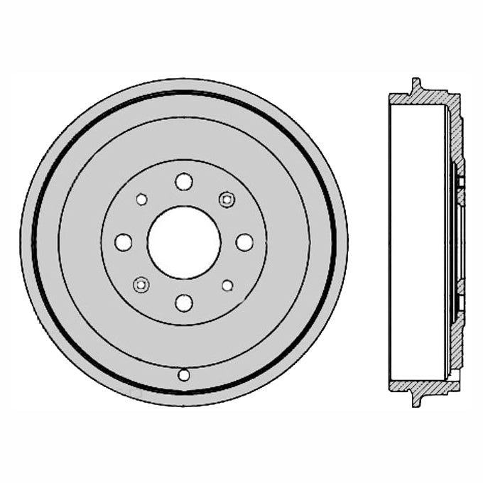 Protex Brake Drum DRUM4107