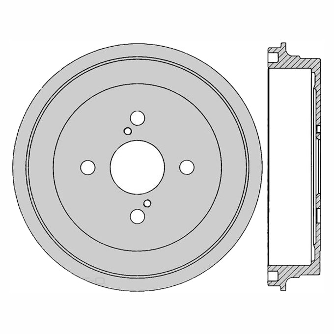 Protex Brake Drum DRUM4108