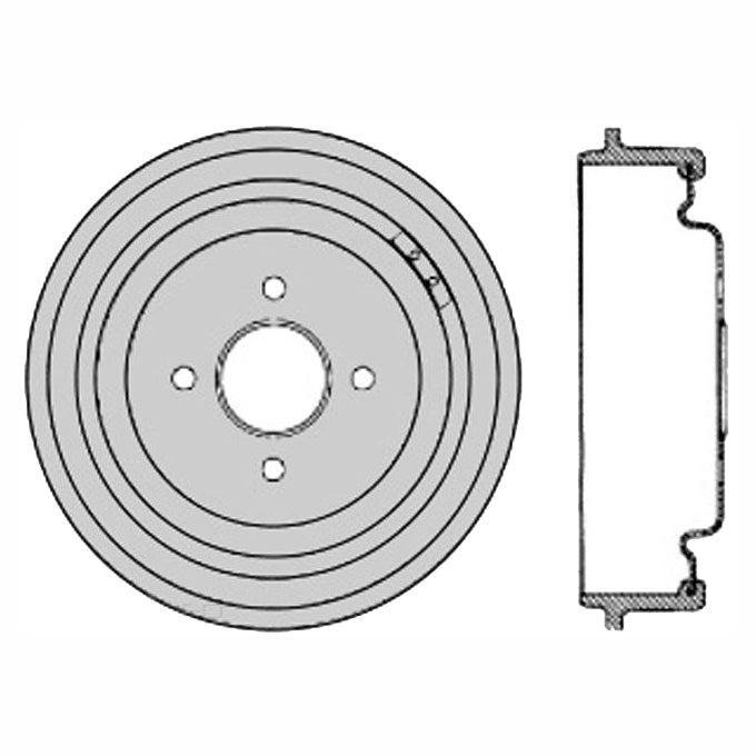Protex Brake Drum DRUM4125
