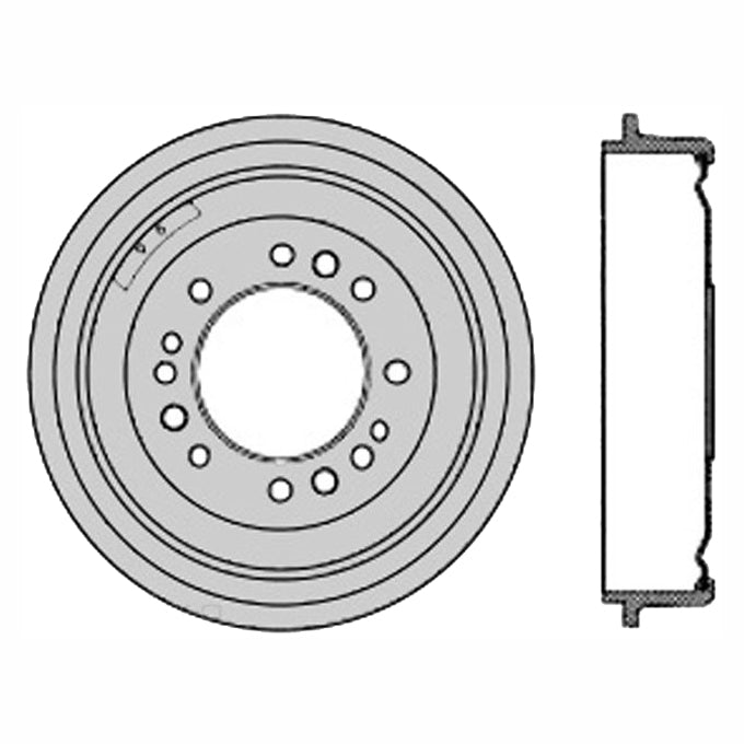Protex Brake Drum DRUM4133