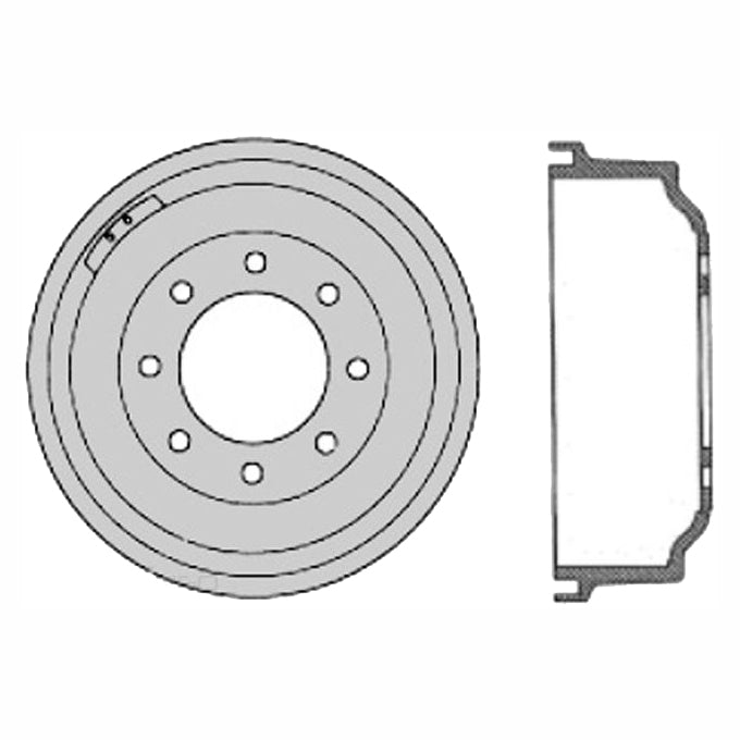Protex Brake Drum DRUM4136