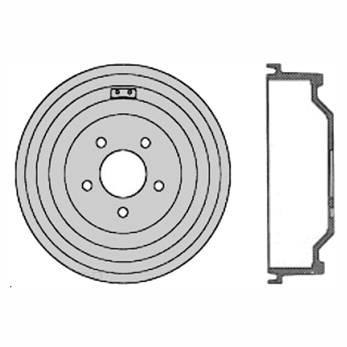 Protex Brake Drum DRUM4137