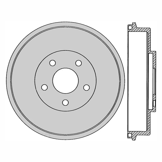 Protex Brake Drum DRUM4156