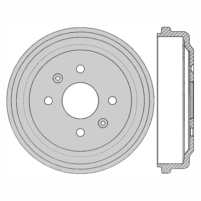 Protex Brake Drum DRUM4161