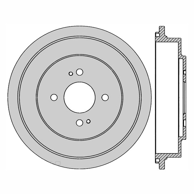Protex Brake Drum DRUM4173