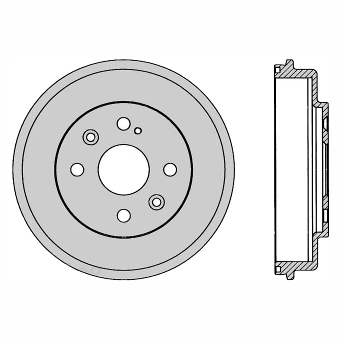 Protex Brake Drum DRUM4175
