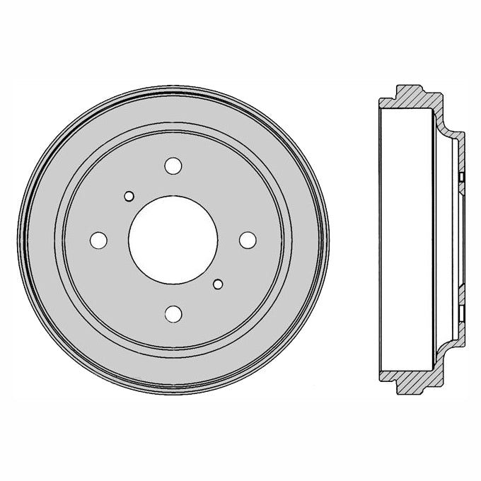Protex Brake Drum DRUM4176