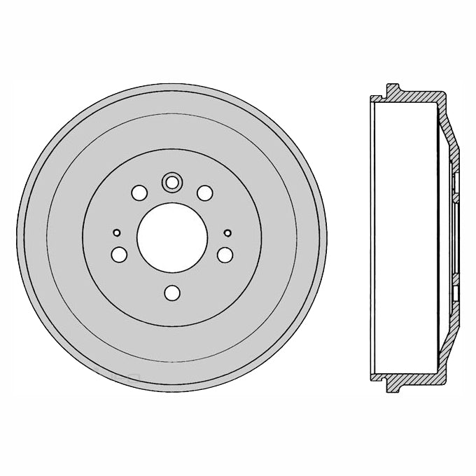 Protex Brake Drum DRUM4181