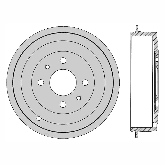 Protex Brake Drum DRUM4201