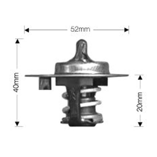 Dayco Thermostat DT27G