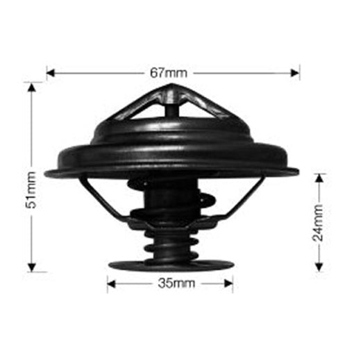 Dayco Thermostat DT58E