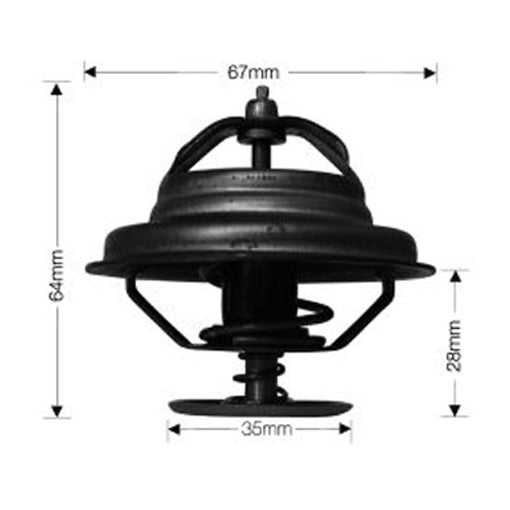 Dayco Thermostat DT62B