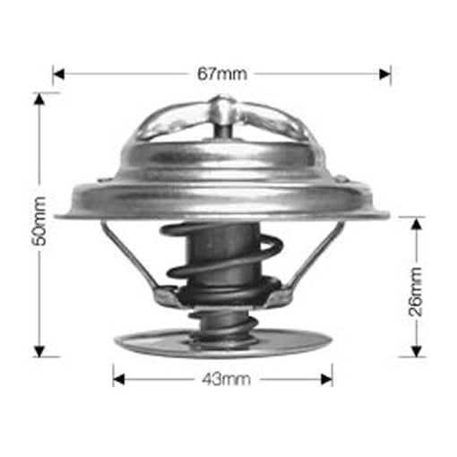 Dayco Thermostat DT64A