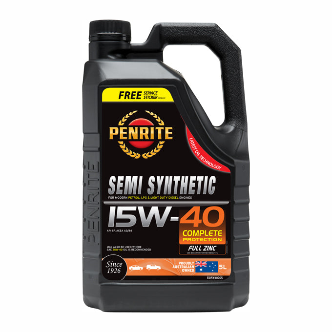 Penrite Semi Synthetic 15W-40 5L - ED15W40005