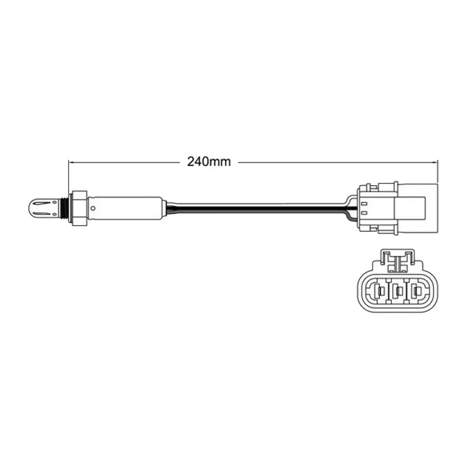 PAT Exhaust Gas Oxygen Sensor EGO-007